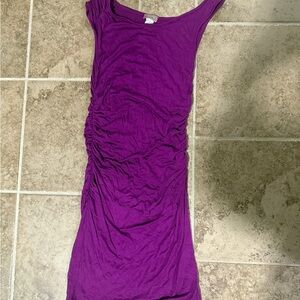 Elegant Purple Women's Dress